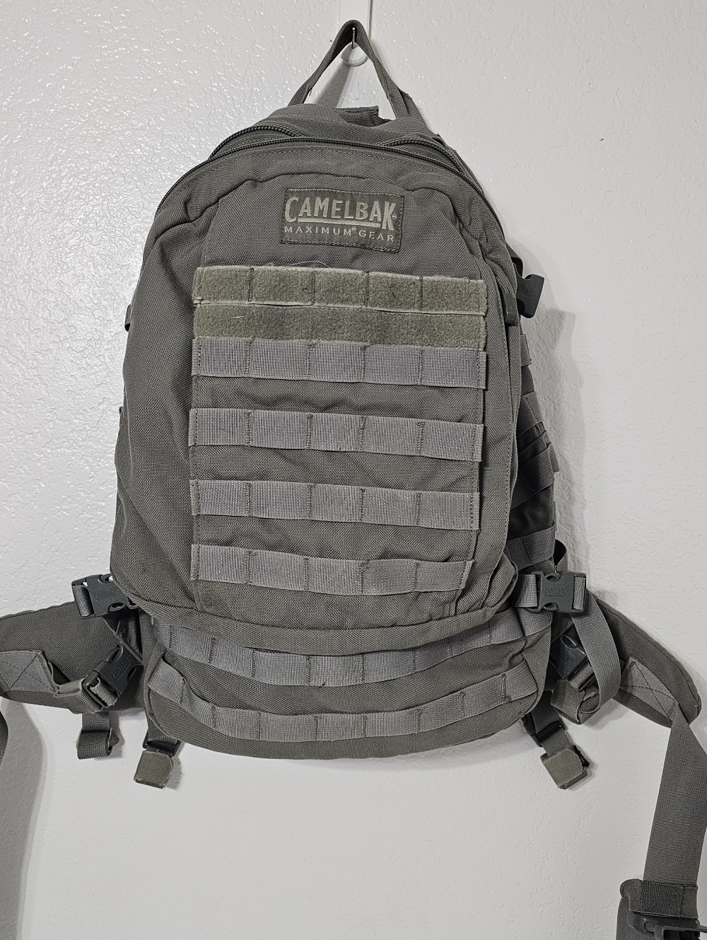 CamelBak Maximum Gear Motherlode Backpack Gray Military MOLLE Ruck No Bladder